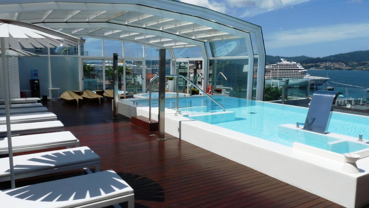 Gran Hotel Nagari Boutique & Spa Βίγκο Εξωτερικό φωτογραφία The rooftop pool