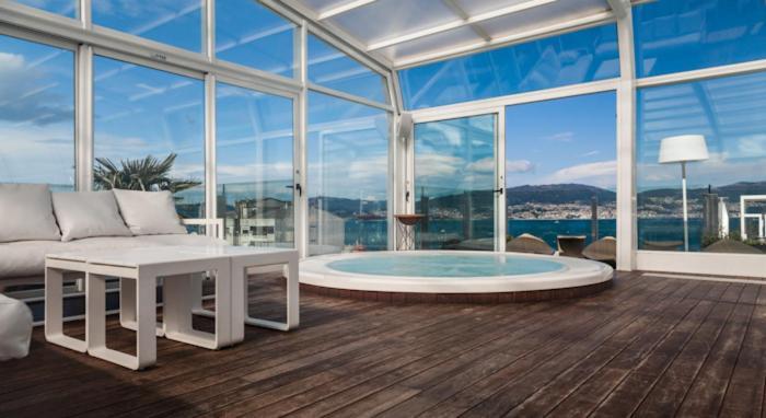 Gran Hotel Nagari Boutique & Spa Βίγκο Εξωτερικό φωτογραφία A spa in a hotel